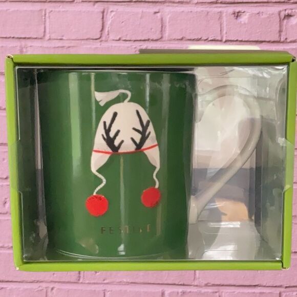 KATE SPADE NEW IN BOX LENOX THINGS WE LOVE 10OZ DRINKMUG:WARM,FESTIVE,OR SPARKLY - Picture 7 of 11